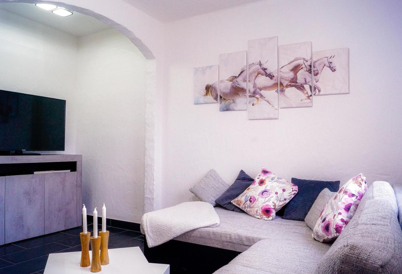 Moderne Ferienwohnung Black Beauty Auf Idyllischem Reiterhof Naehe Burg Eltz Münstermaifeld Eksteriør billede